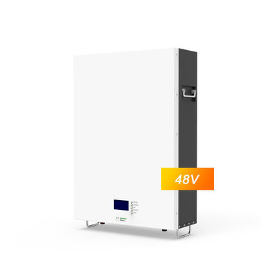 Montado en la pared 10kwh 48V 200Ah LiFePO4 Batería de iones de litio Batería de almacenamiento de energía solar