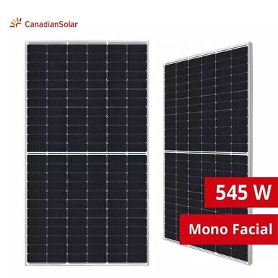 2278x1134x30mm Canadian Panel Modules Mono Facial Hiku6 de alta potencia 535W Panel solar para proyecto solar