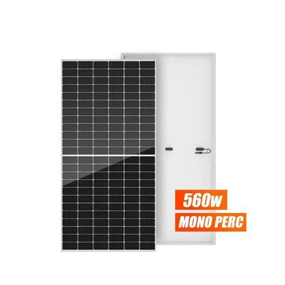 Modulo monocristalino de panel solar de media célula de 550W y para el sistema de energía solar