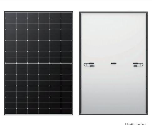 Modulo solar Longi 445W 450W 455W Black Frame Mono Solar Cell para la eficiencia del panel
