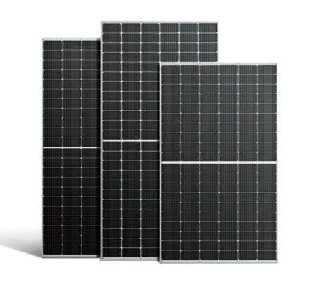 Cuadro de aleación de aluminio anodizado Longi LR7-72HGD 585-620W Panel solar bifacial de doble vidrio