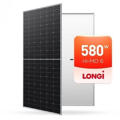 Longi Media Célula 565W 570W 575W 580W 585W Paneles solares LR5-72HTH Hi-Mo 6 Explorador