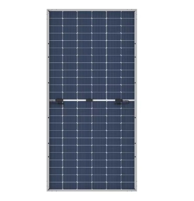 Longi Solar Hi-Mo5 182mm Medio corte de doble vidrio Bifacial 560W Panel solar Anodizado Cuadro de aleación de aluminio Mercado europeo