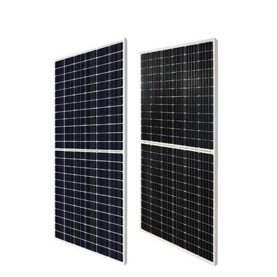 Modulo bifacial de doble vidrio monocristalino de tipo N para energía solar portátil