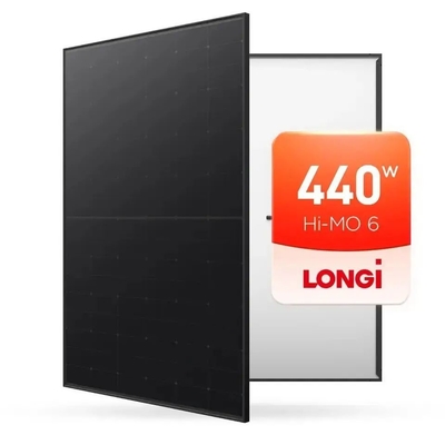 Panel solar Longi Paneles fotovoltaicos 440W 445W 450W Celular de corte medio Lr5-54htb Silicio monocristalino