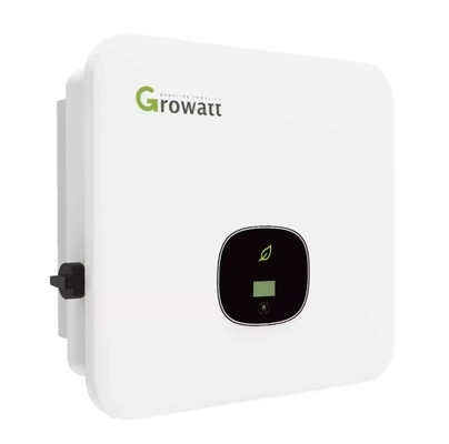 Growatt MOD 6000W Inversor solar con pantalla OLED doble MPPT IP66 para el sistema de energía solar doméstico