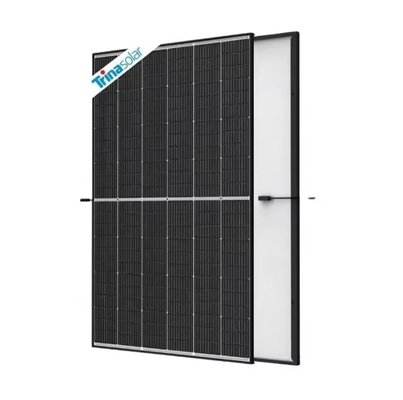 415W-435W Versión UE Panel solar fotovoltaico con vidrio de alta transmisión y marco negro