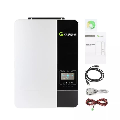 Inversor de almacenamiento fuera de red Growatt SPF 3500 ES Plus con regulación de voltaje CA a 230VAC