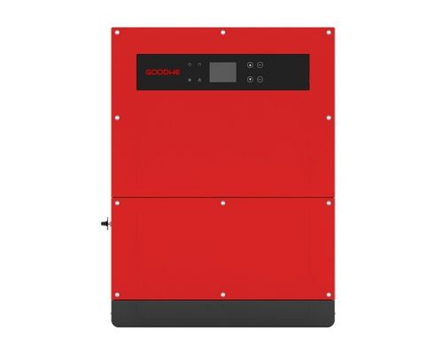 Goodwe MT Serie Inversor Solar 50kw Tres Fase 4 MPPT En la red Comercial En Rojo