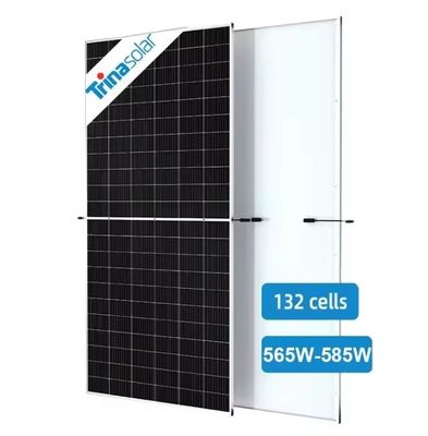 565W-585W Panel solar monocristalino 132 Celdas medias para el sistema solar con 28.8 kg de peso