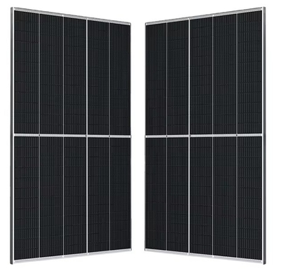 Panel solar Trina de 210 mm de celda Paneles solares bifaciales con vidrio de alta transmisión de 3.2 mm