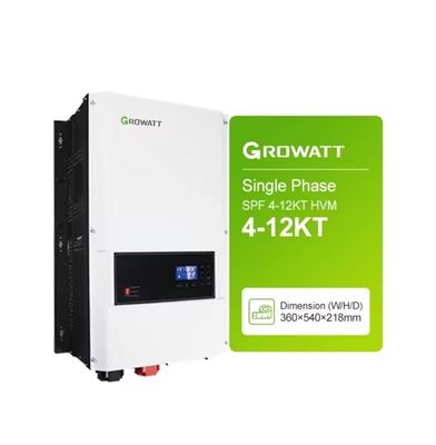 4000W 5000KW 6000KW Growatt Fuera de la red Inversor solar ideal para el hogar Sistema de energía solar
