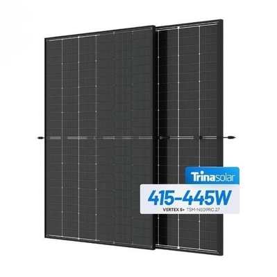 Cuadro de aleación de aluminio anodizado Trina Modulo de célula solar Vertex S TSM-NEG9RC.27 415W-445W