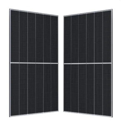 182mmx182mm Tamaño de célula 585W-610W Panel solar bifacial tipo N para sistema de energía solar