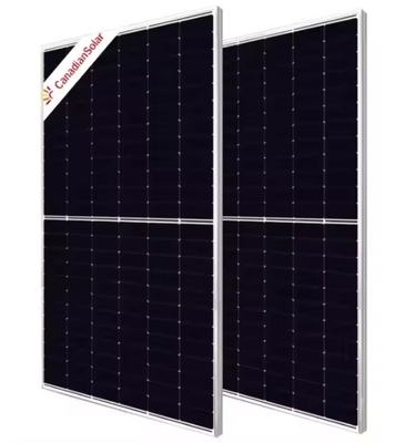BiHiKu7 CS7N-MB-AG 640W-670W 210mm Paneles solares bifaciales de media celda cortados desde Canadá