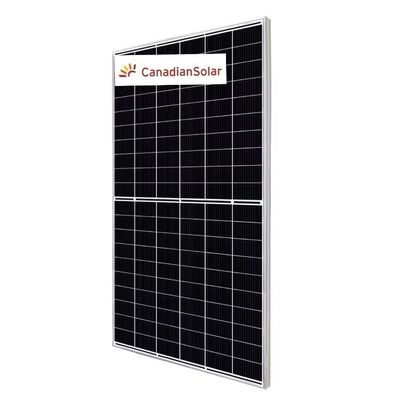 Panel solar monocristalino de media célula 650W 660W 670W 640W para el sistema solar de Canadá