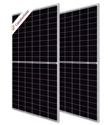 Panel solar fotovoltaico canadiense de 645W 650W 655W 660W 665W 670W 675W para el sistema solar