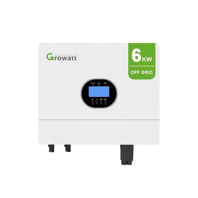 Inversores de corriente continua/cambio de corriente Growatt 6kW SPF 6000 ES Plus Inversor de almacenamiento de energía solar con 2 MPPT