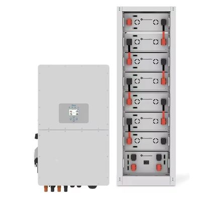 Invertidor solar Deye de 30 kW Refrigeración de aire inteligente Batería híbrida de alta tensión de tres fases