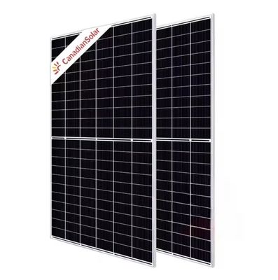 Cuadro de aleación de aluminio anodizado 590W-620W Paneles solares mono Modulo bifacial fotovoltaico