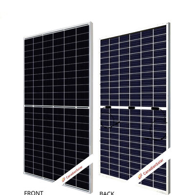 Panel solar de silicio monocristalino TOPBiHiKu6 CS6.1-60TB-490W-515W Células de tecnología TOPCon bifaciales de tipo N