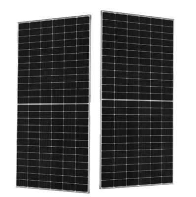 Panel solar bifacial monocristalino de tipo N de 650W con doble cristal de 210 mm
