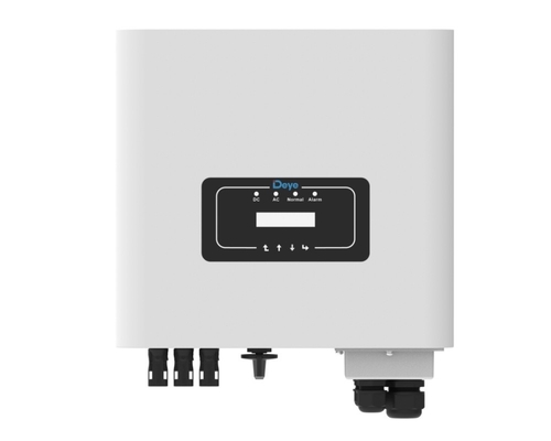 8kw Frecuencia de salida 50Hz / 60Hz En red Invertidor de fase única para el sistema de energía solar