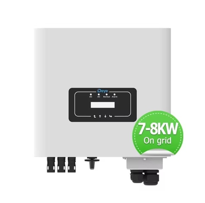 Deye Sun-7/7.5/8K-G02P1-EU-AM2 7.5Kw Inversor de fase única para el sistema de energía solar para el hogar