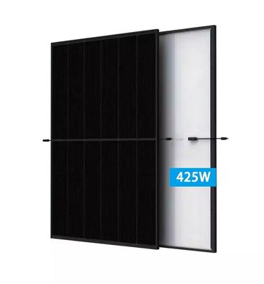 Sistema de energía solar Modulo solar monocristalino GLD-425BS de panel negro completo fotovoltaico monofacial