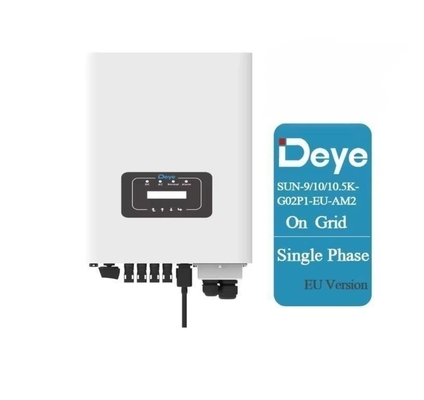 10Inversor Deye de 5 kW con rastreadores de 2Mpp y rango de temperatura de operación de -25 a 60C