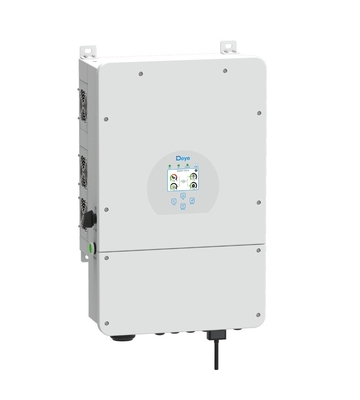 Inversor híbrido de fase única de 8 kW para uso residencial con batería de iones de litio de 48 V y Deye SG01LP1