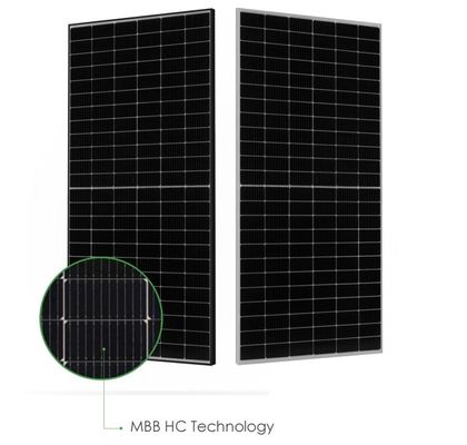 Panel solar fotovoltaico monocristalino de media celda de 182 mm 550W 555W 560W 565W 570W