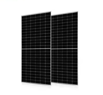 Módulo de silicio monocristalino con doble vidrio bifacial 555W 565W 575W 585W Panel fotovoltaico