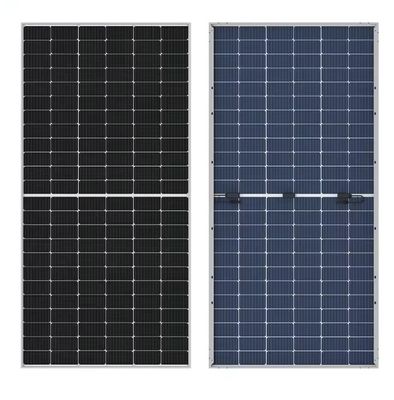 JA JAM78D30 MB Paneles solares fotovoltaicos de doble vidrio 580W-605W de módulo mono de media célula para el mercado
