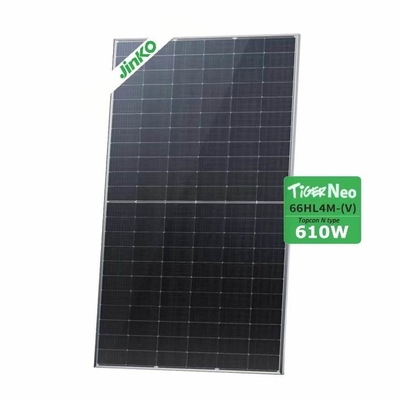 Jinkosolar PV Panel 132 Células 610W 615W 620W 625W 630W 635W Paneles solares monofaciales