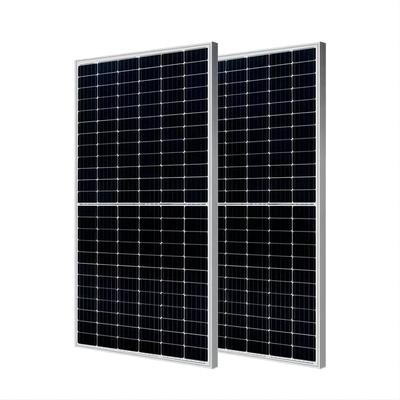 Panel solar bifacial de silicio monocristalino 132 Células 560W-580W para el sistema de energía solar