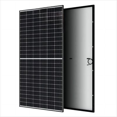 Módulo monocristalino Cuadro negro 144 Células para Sistema de Energía Solar Media Célula GLD-435BS