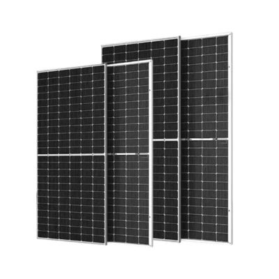 Módulo PV de 585 watts Panel solar mono bifacial para la integración de patio con techo portátil