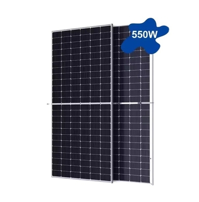 Panel solar monocristalino de silicio 535W 540W 545W 550W 555W 560W Bifacial de doble vidrio