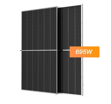 Tecnología Panel solar de doble vidrio 675W 680W 685W 690W 695W 700W para energía solar