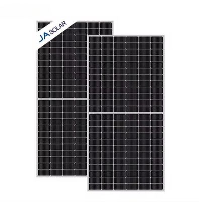 Cuadro de aleación de aluminio anodizado JA Solar JAM72D40 LB 580W-605W módulos solares bifaciales