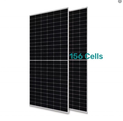 156 células de doble vidrio bifacial mono PERC Panel fotovoltaico 585W 590W 595W 600W 605W 610W
