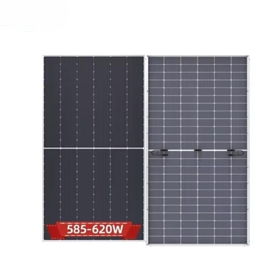 585W-620W Serie LR7 Panel solar monocristalino bifacial de vidrio doble para energía doméstica