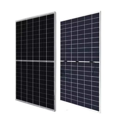 2384x1303x33mm Bifacial de doble vidrio Panel solar fotovoltaico Modulo de silicio monocristalino