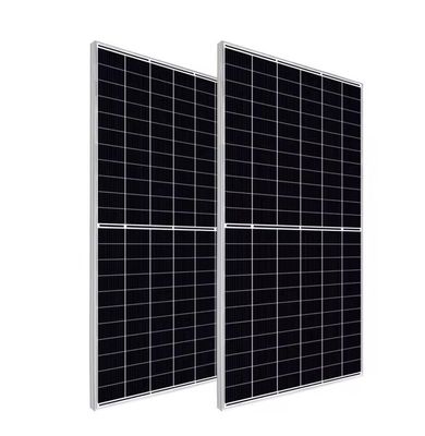 Modulo de energía solar de media celda de 182 mm Panel fotovoltaico Cuadro de aleación de aluminio anodizado
