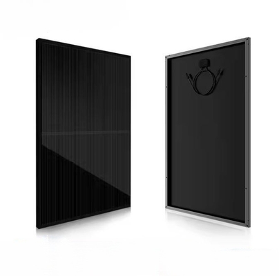 Modulo de paneles solares mono negros de 182 mm de celda media monocristalina de silicio 420W-440W