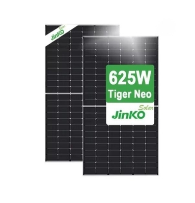 605W-630W Módulo de silicio monocristalino de media célula paneles faciales mono con 28.2kgs
