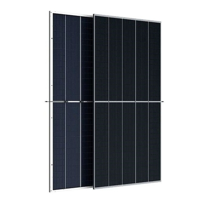 Modulo monocristalino Trina 625 630 635 640 645 650w Paneles fotovoltaicos bifaciales de doble vidrio