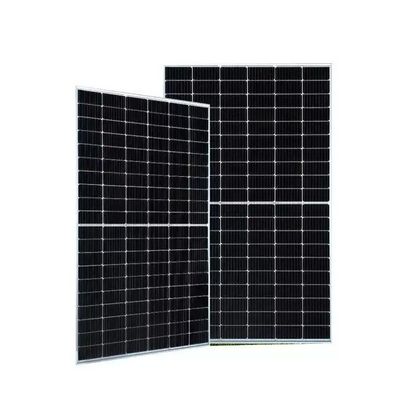 Panel solar de vidrio doble bifacial de silicio monocristalino de media célula con 120 células 585W-605W módulo fotovoltaico