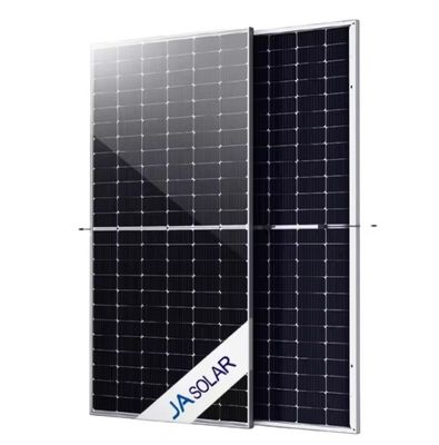 Módulo de paneles solares de doble vidrio de silicio monocristalino JA solar de 610W JAM78D30 605W 600W 590W 585W